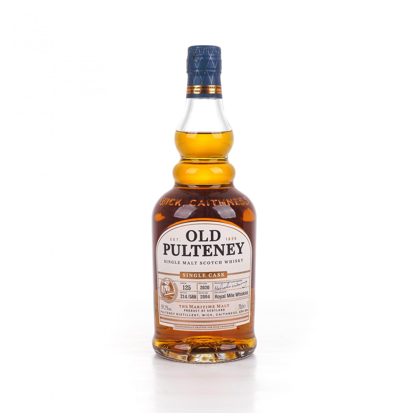 Old Pulteney 老富特尼 2004-2020 单桶#125
