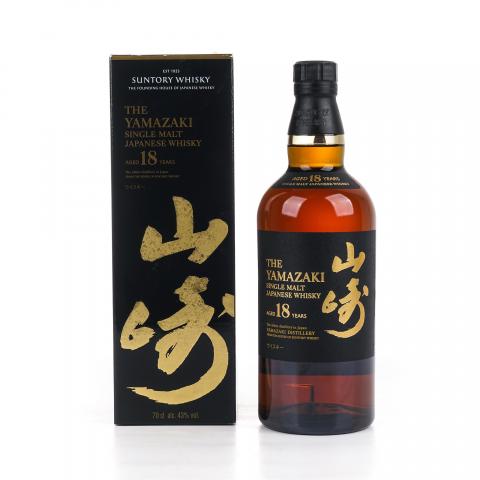 山崎 18年 金字黑标 700ml