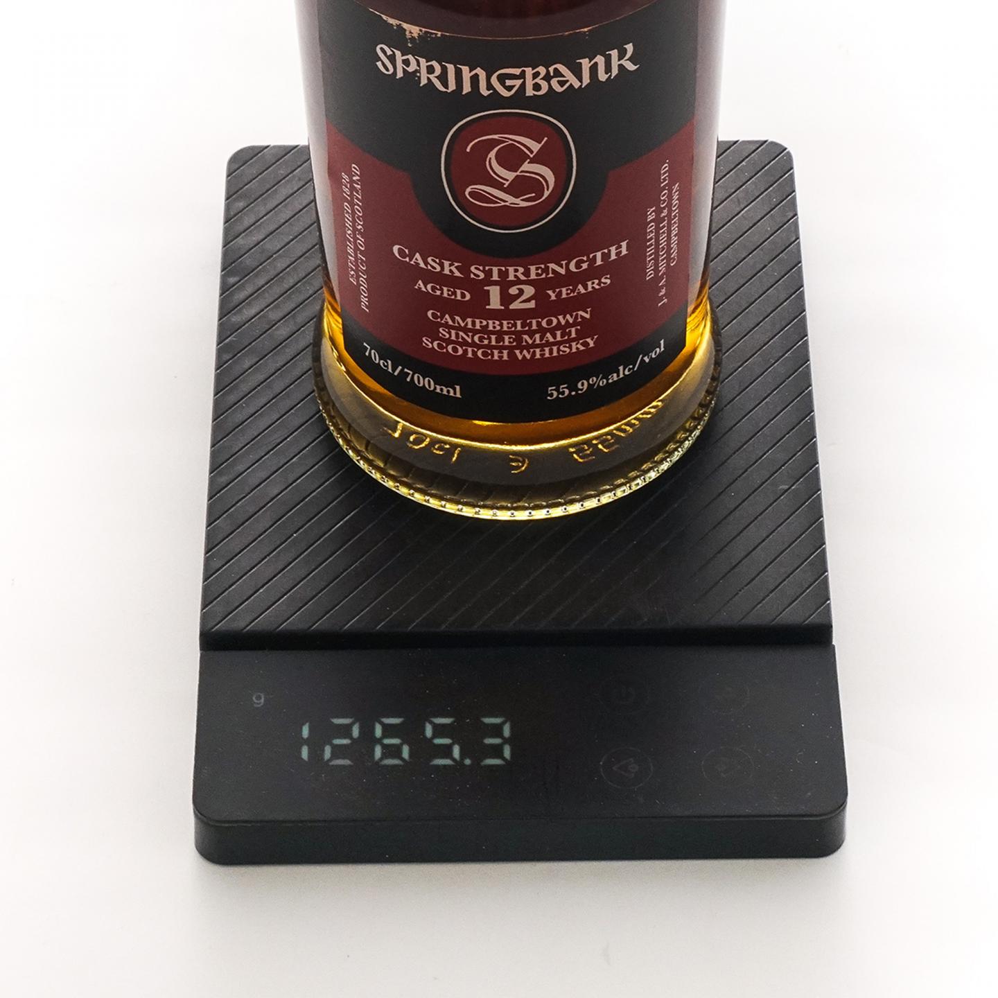 Springbank 云顶 12年 2025 桶强 55.9%Vol.