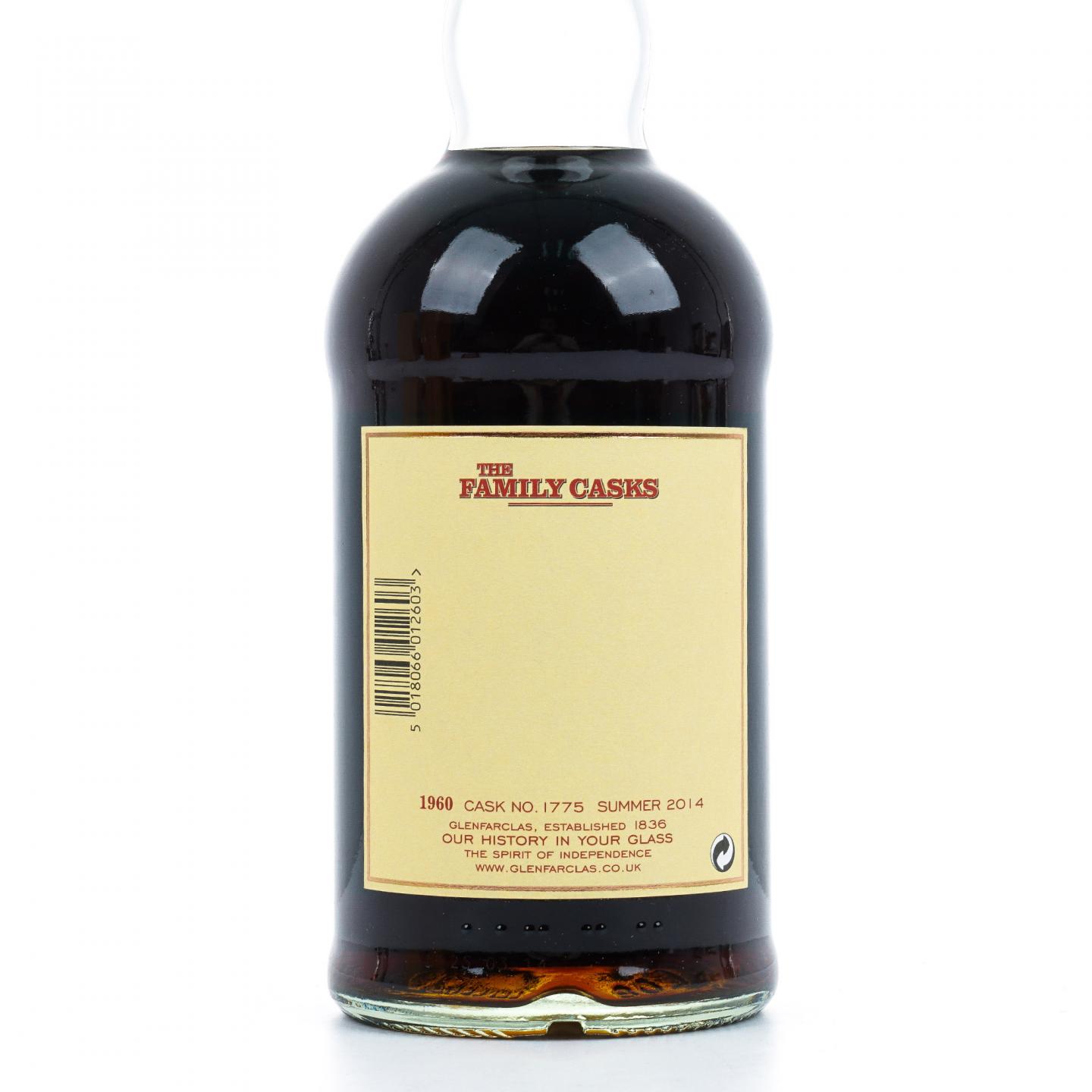Glenfarclas 格兰花格 1960-2014 家族桶 雪莉桶#1775