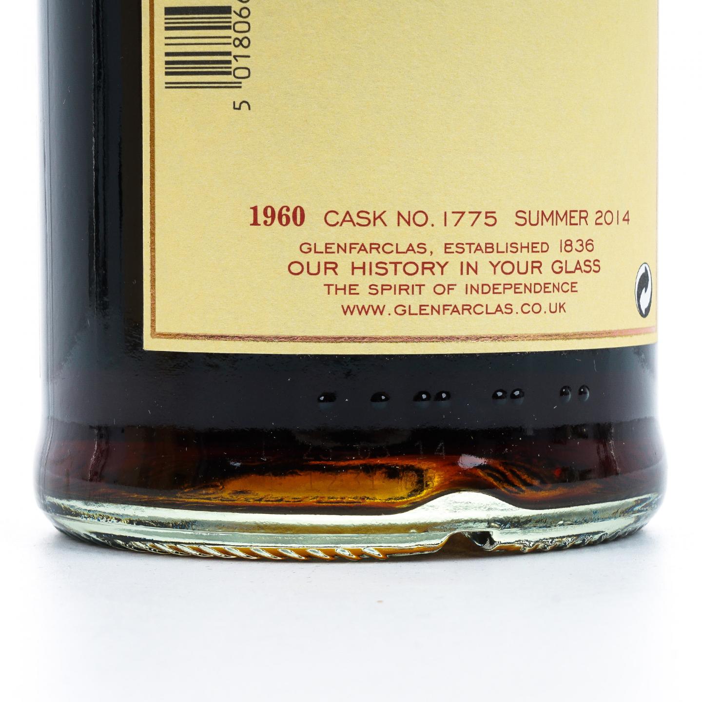 Glenfarclas 格兰花格 1960-2014 家族桶 雪莉桶#1775