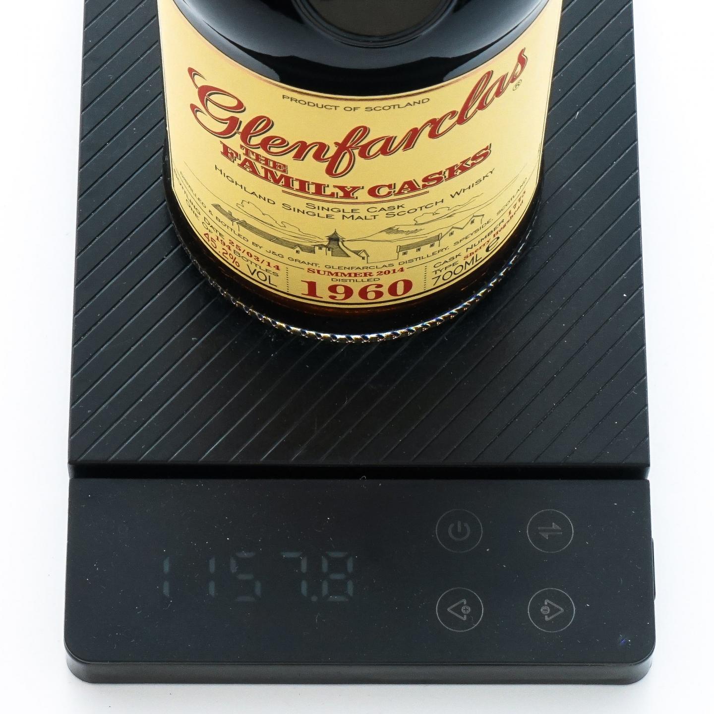 Glenfarclas 格兰花格 1960-2014 家族桶 雪莉桶#1775