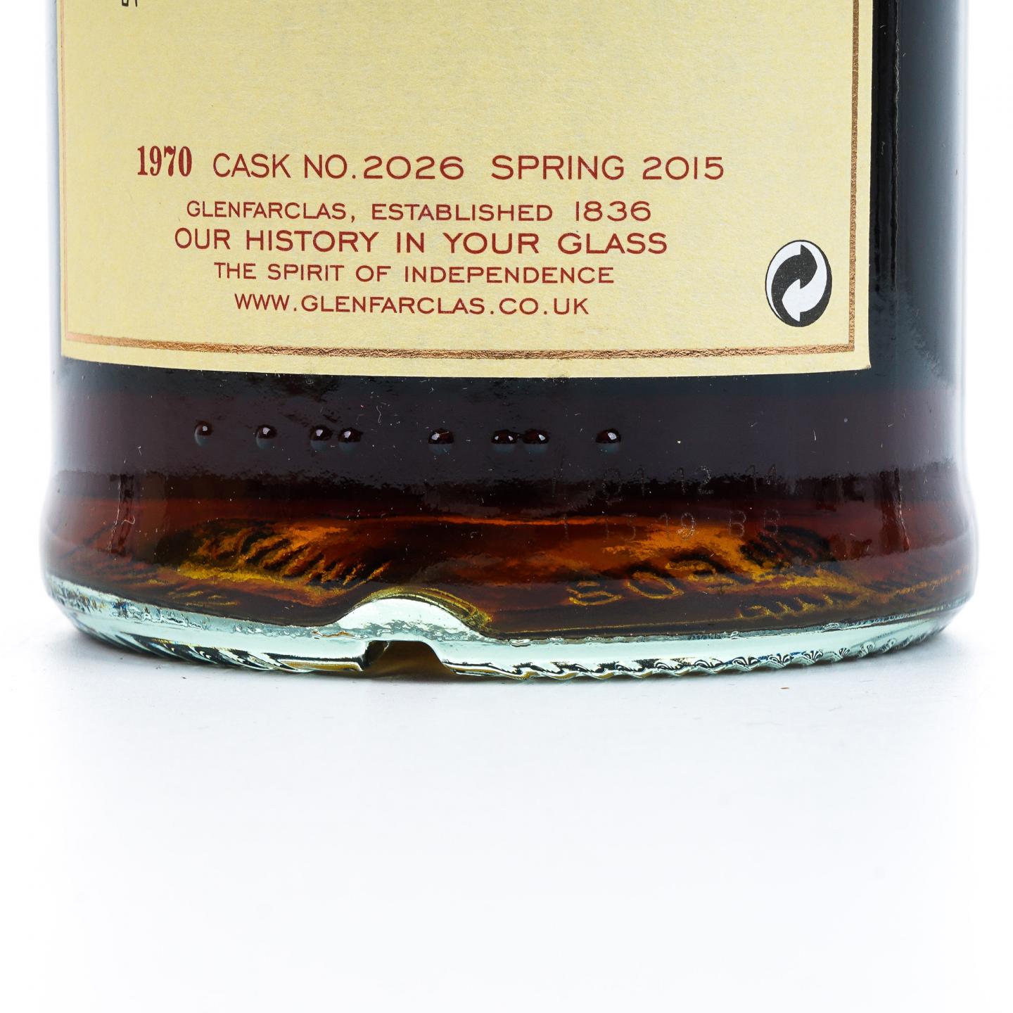 Glenfarclas 格兰花格 1970-2014 家族桶 雪莉桶#2026