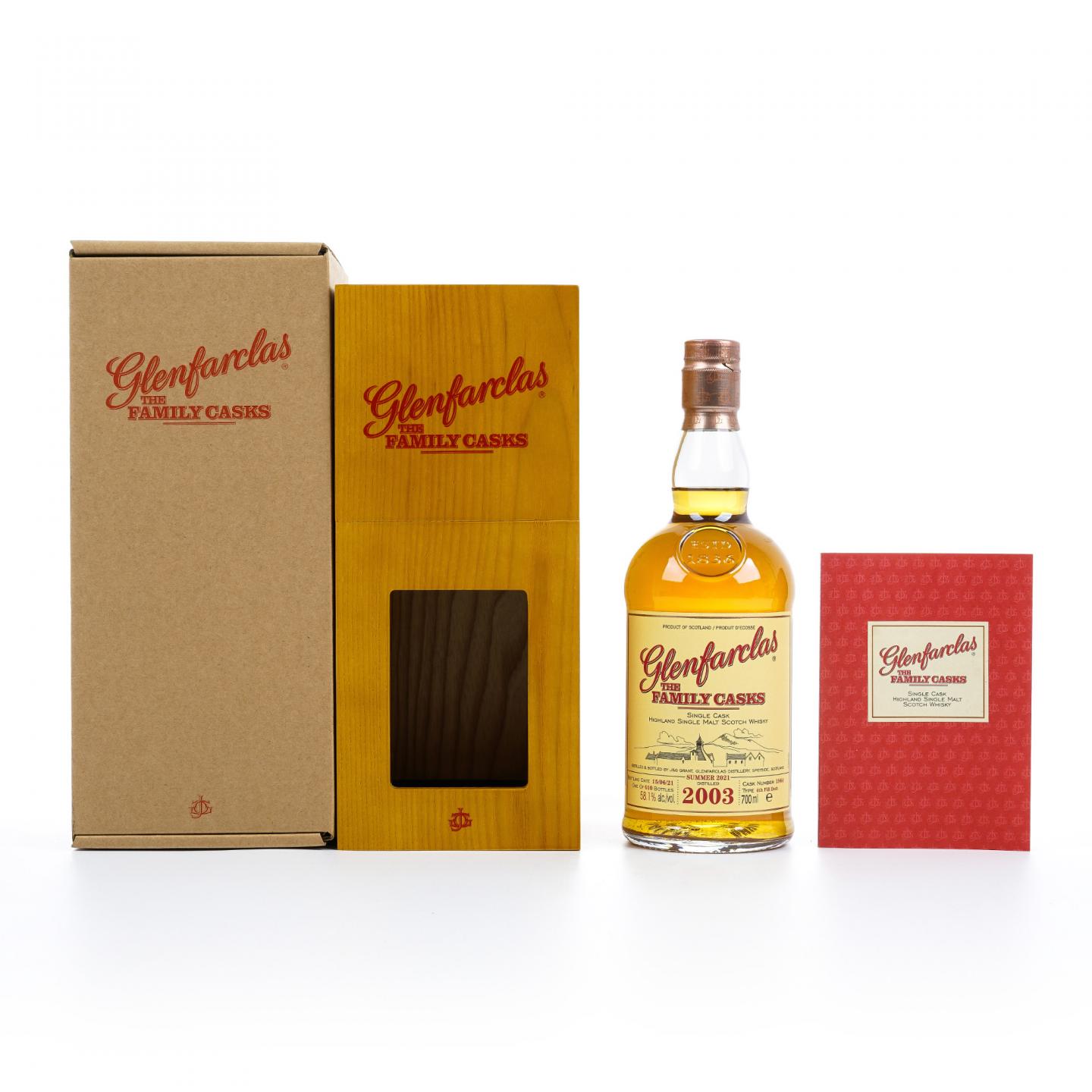 Glenfarclas 格兰花格 2003-2021 家族桶#1964