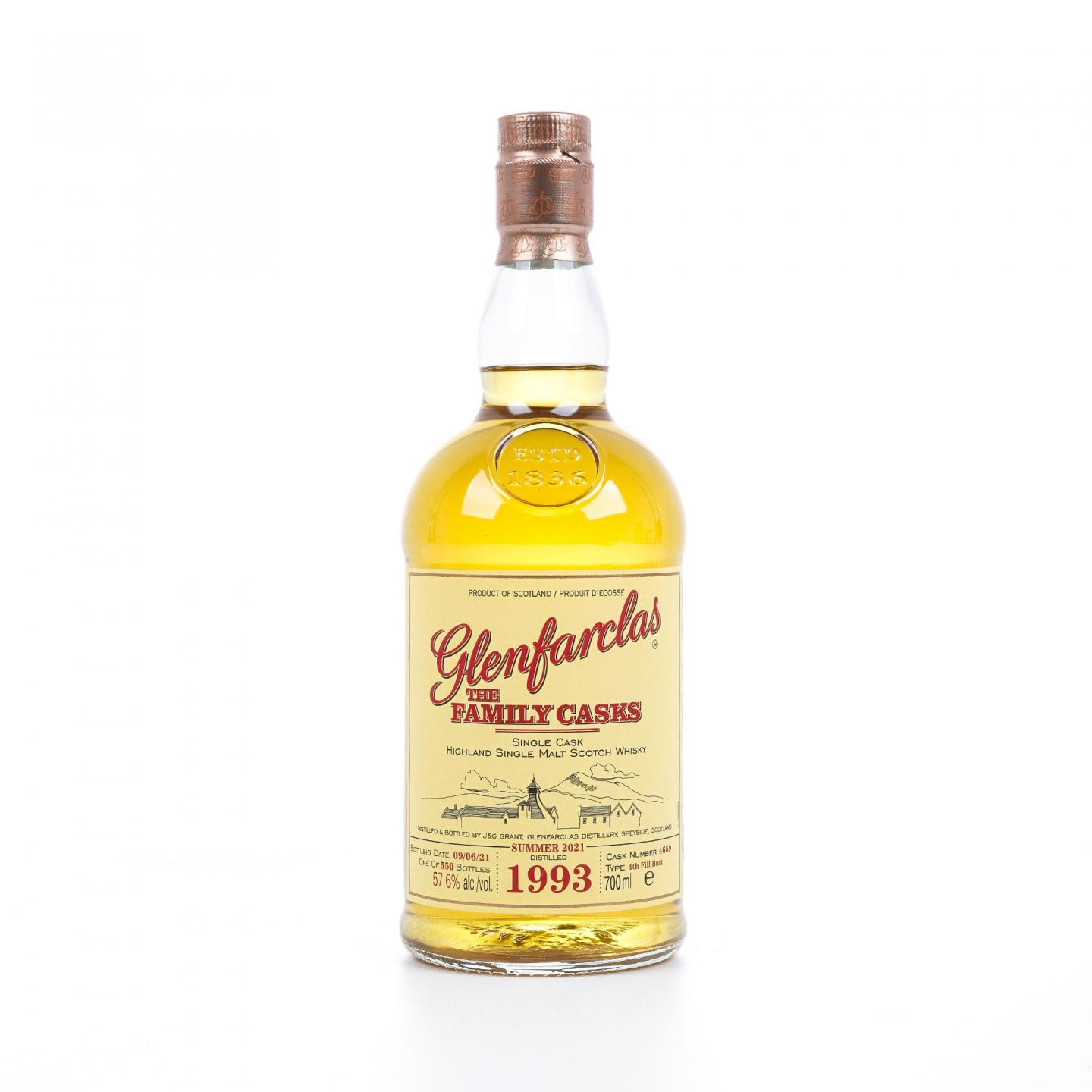 Glenfarclas 格兰花格 1993-2021 家族桶#4669