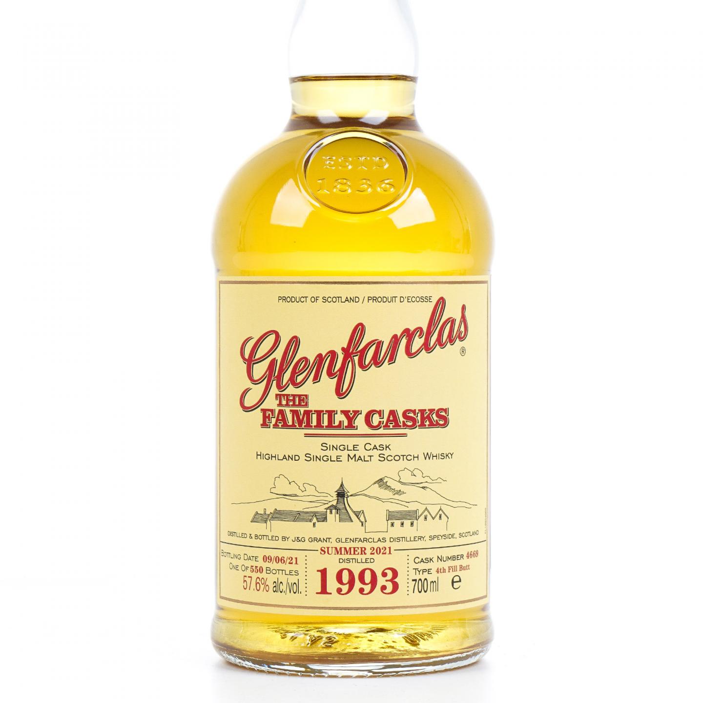 Glenfarclas 格兰花格 1993-2021 家族桶#4669