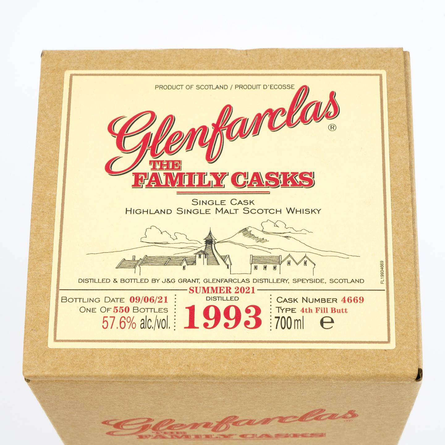 Glenfarclas 格兰花格 1993-2021 家族桶#4669