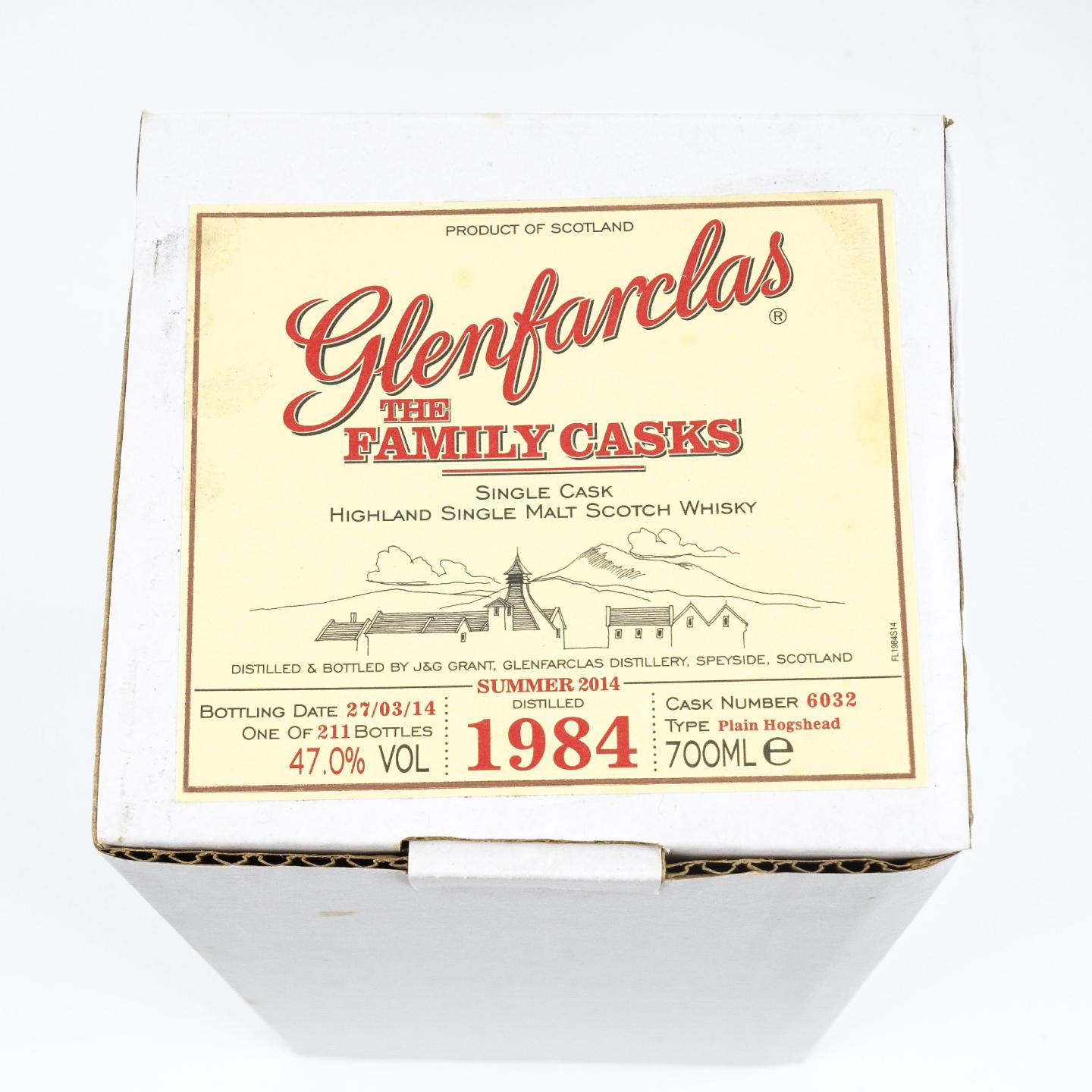 Glenfarclas 格兰花格 1984-2014 家族桶#6032