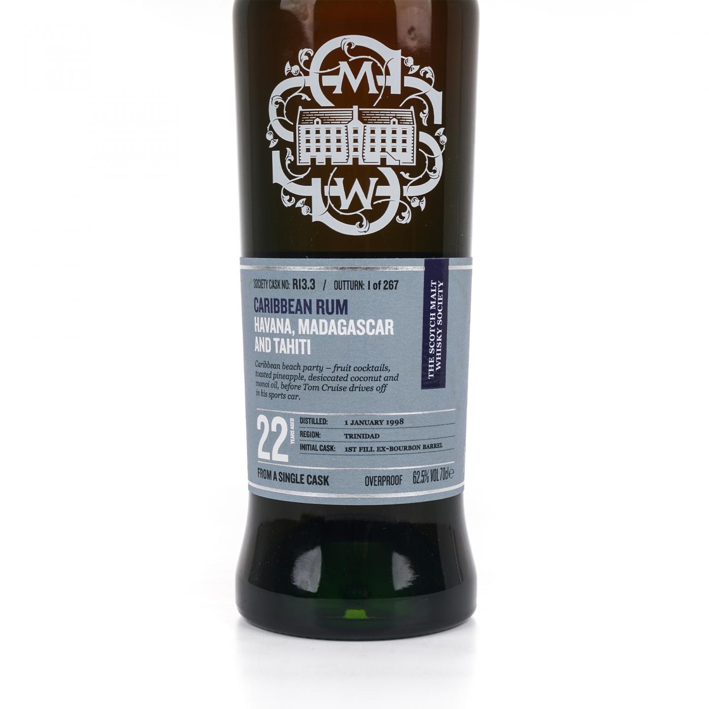 SMWS R13.3 Caroni 22年 1998 朗姆酒