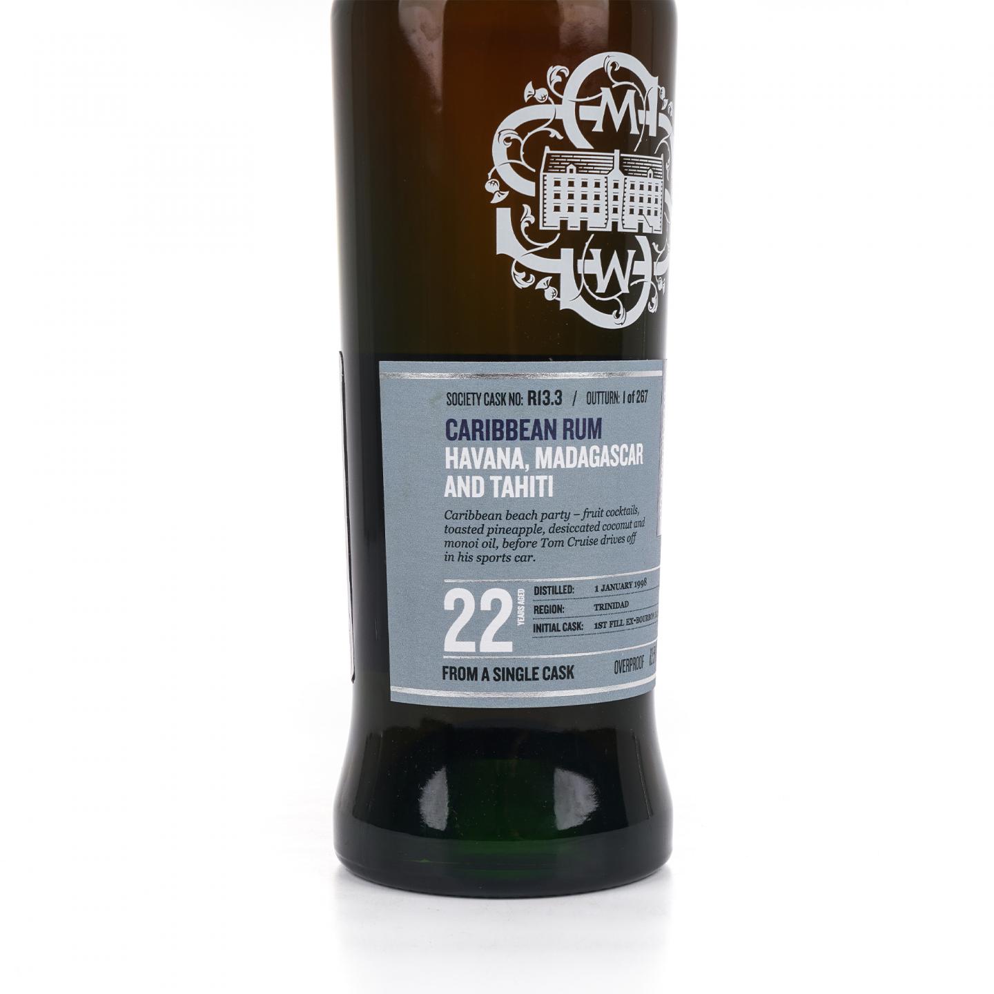 SMWS R13.3 Caroni 22年 1998 朗姆酒