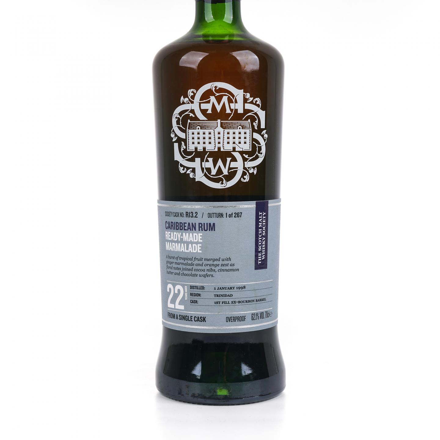SMWS R13.2 Caroni 22年 1998 朗姆酒 单桶 行货