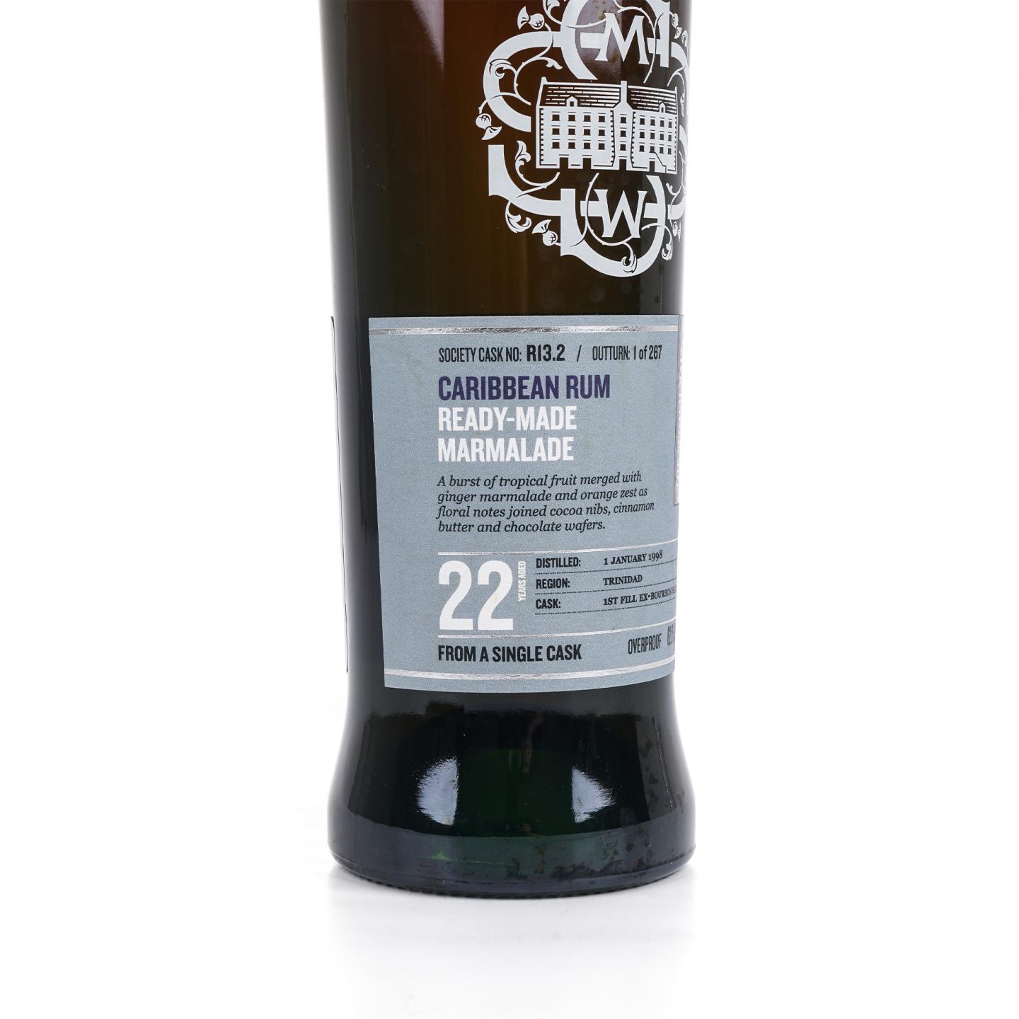 SMWS R13.2 Caroni 22年 1998 朗姆酒 单桶 行货