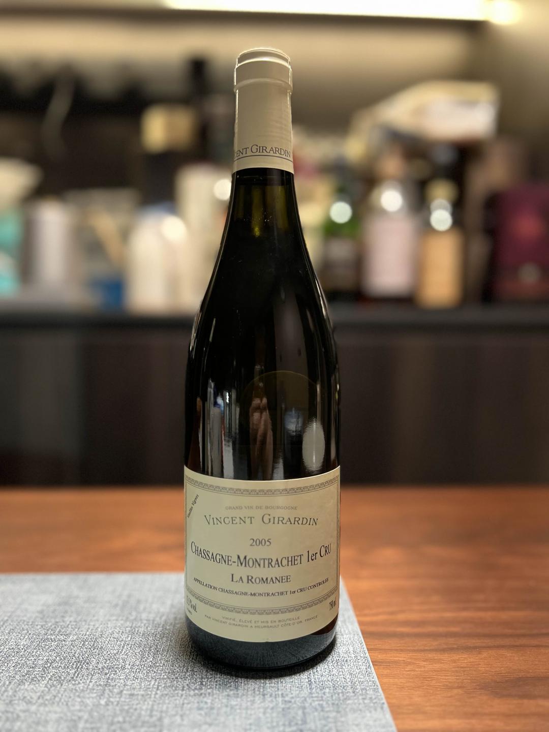 vincent girardin 夏山蒙哈榭一级园老藤 la romanee vv 2005