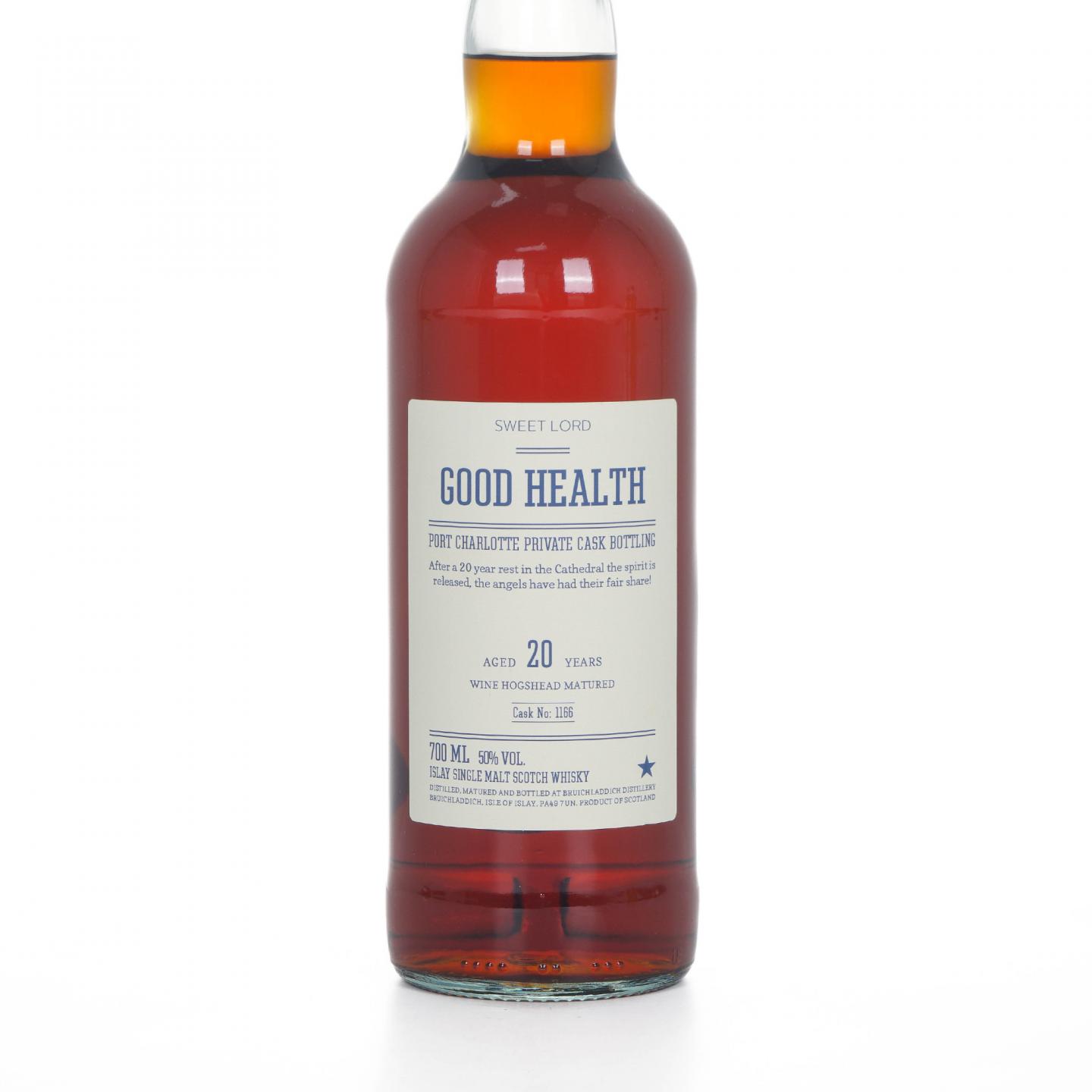 Bruichladdich 布赫拉迪 波夏 20年 私人桶 红酒桶#1166