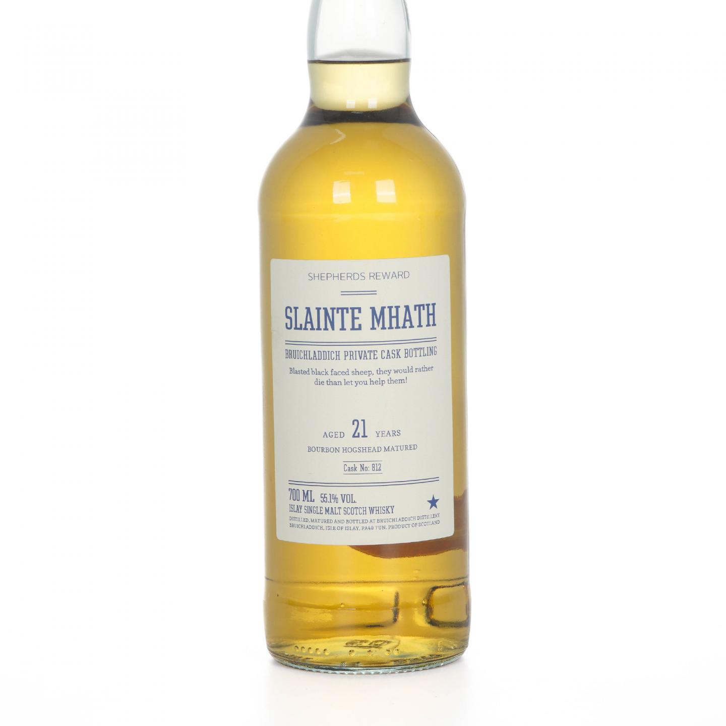 Bruichladdich 布赫拉迪 21年 私人桶#812