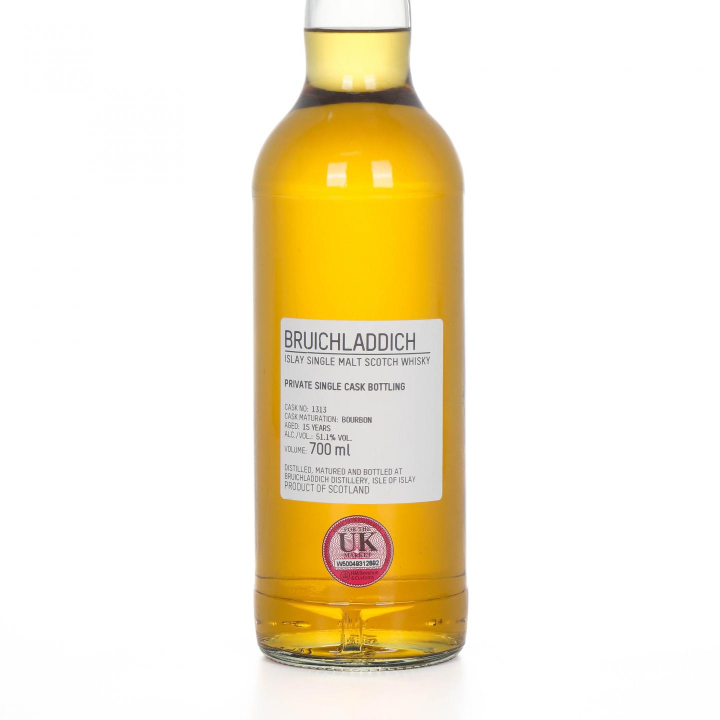 Bruichladdich 布赫拉迪 15年 私人单桶#1313