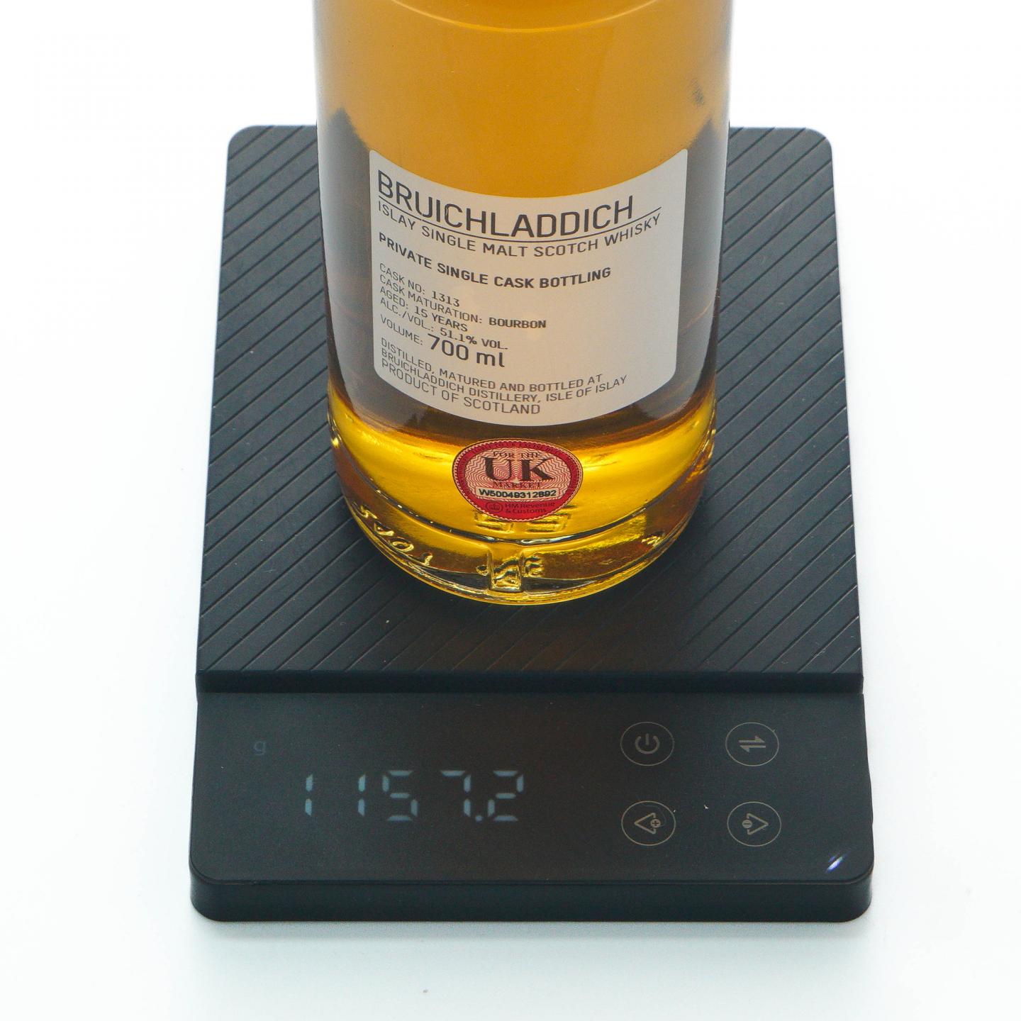 Bruichladdich 布赫拉迪 15年 私人单桶#1313