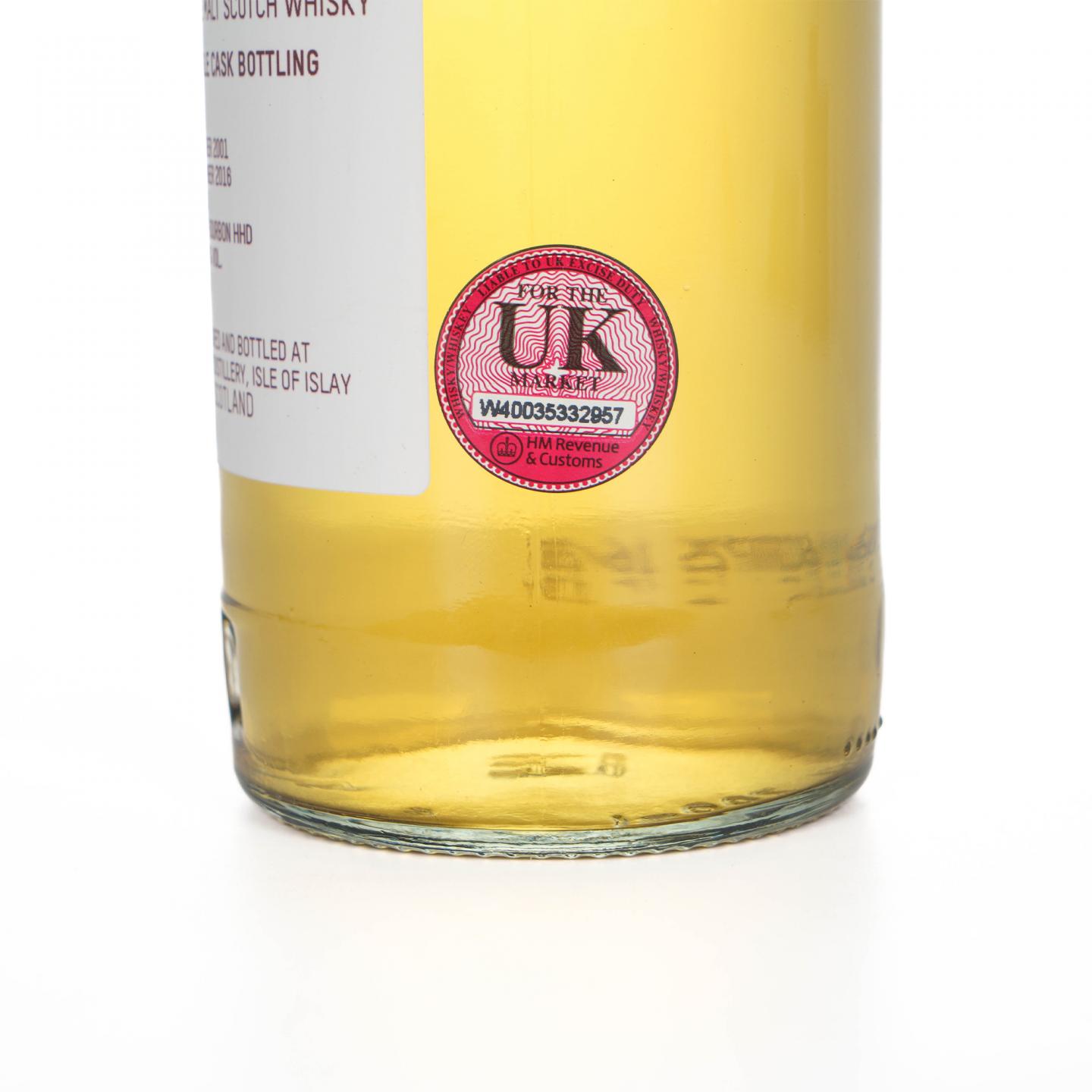 Bruichladdich 布赫拉迪 15年 2001-2016 私人单桶#0560