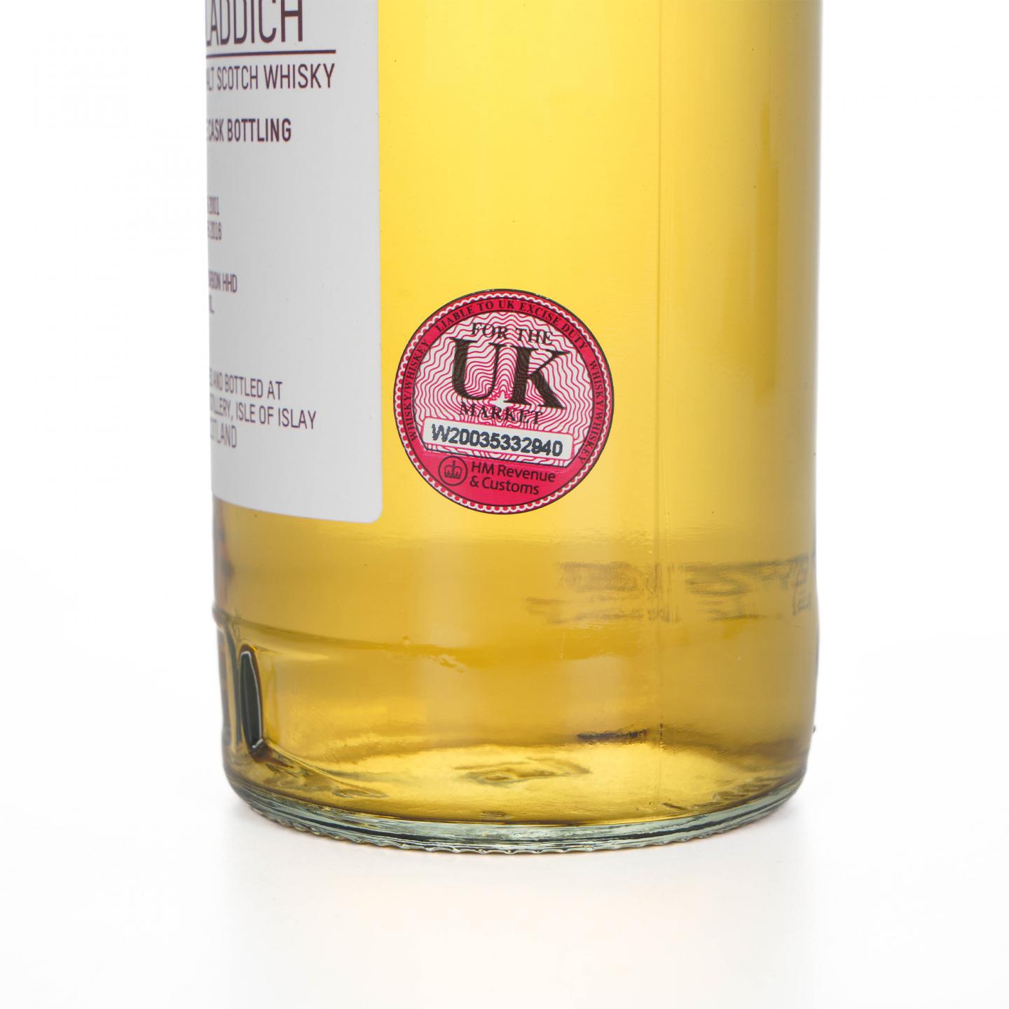 Bruichladdich 布赫拉迪 15年 2001-2016 私人桶#0560 单桶