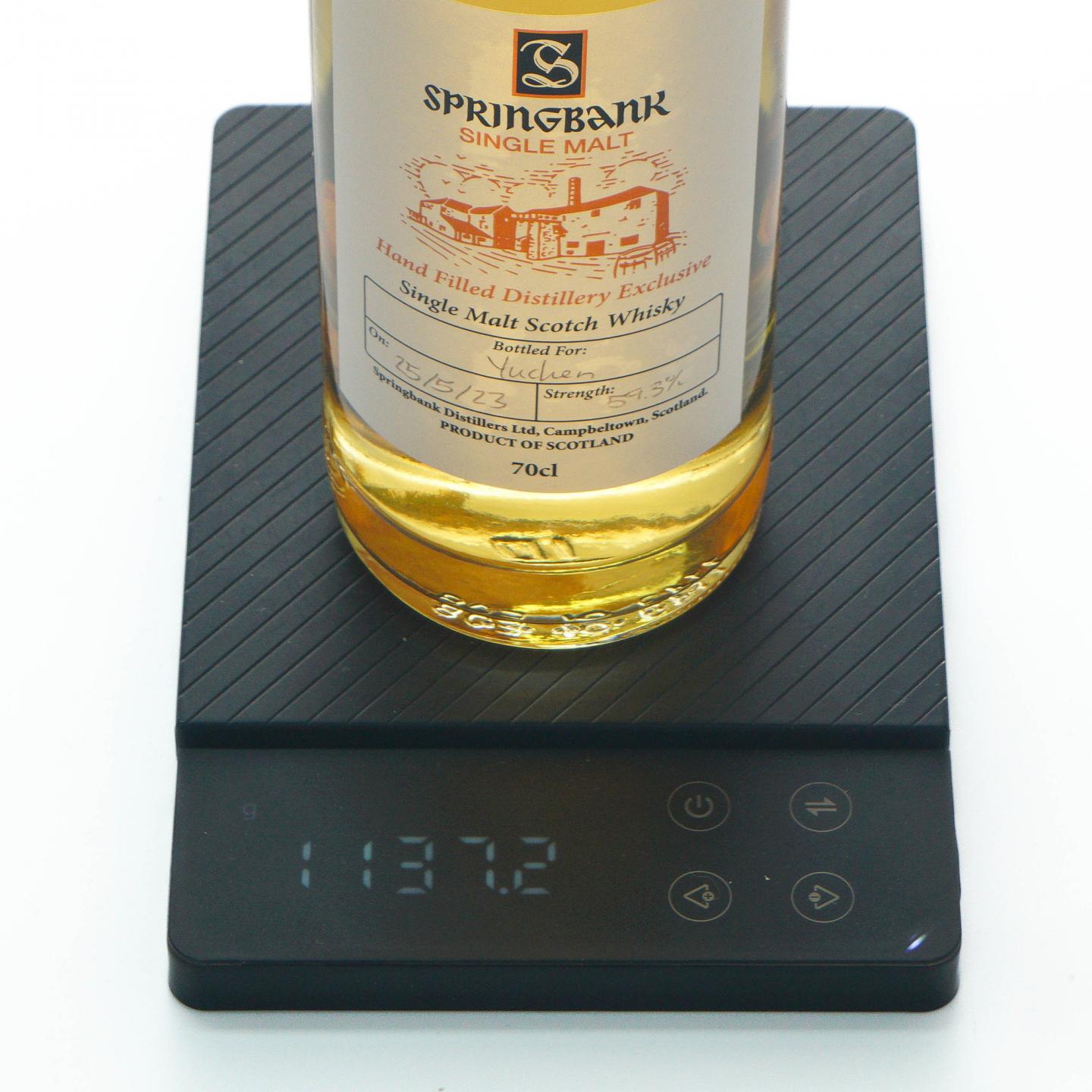 Springbank 云顶 2023 手工瓶