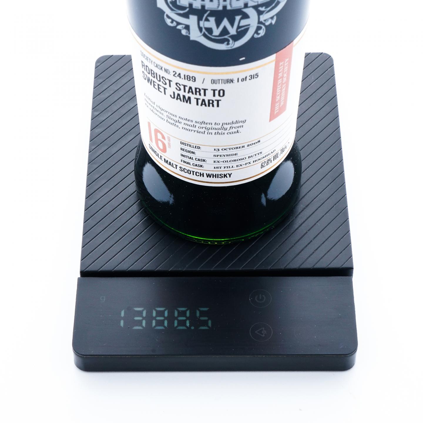 SMWS 24.189 麦卡伦 16年 2008 雪莉桶强 行货