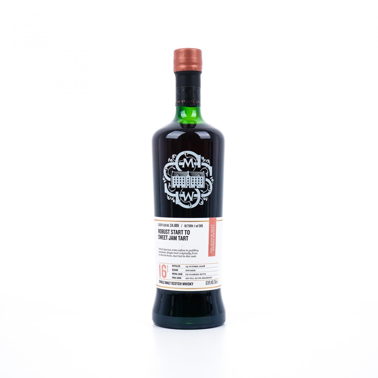 SMWS 24.189 麦卡伦 16年 2008 雪莉桶强 行货 700ml