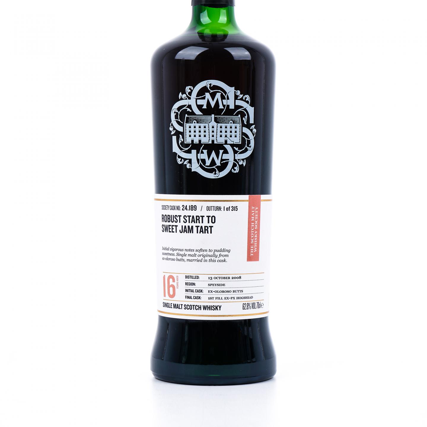 SMWS 24.189 麦卡伦 16年 2008 雪莉桶强 行货 700ml