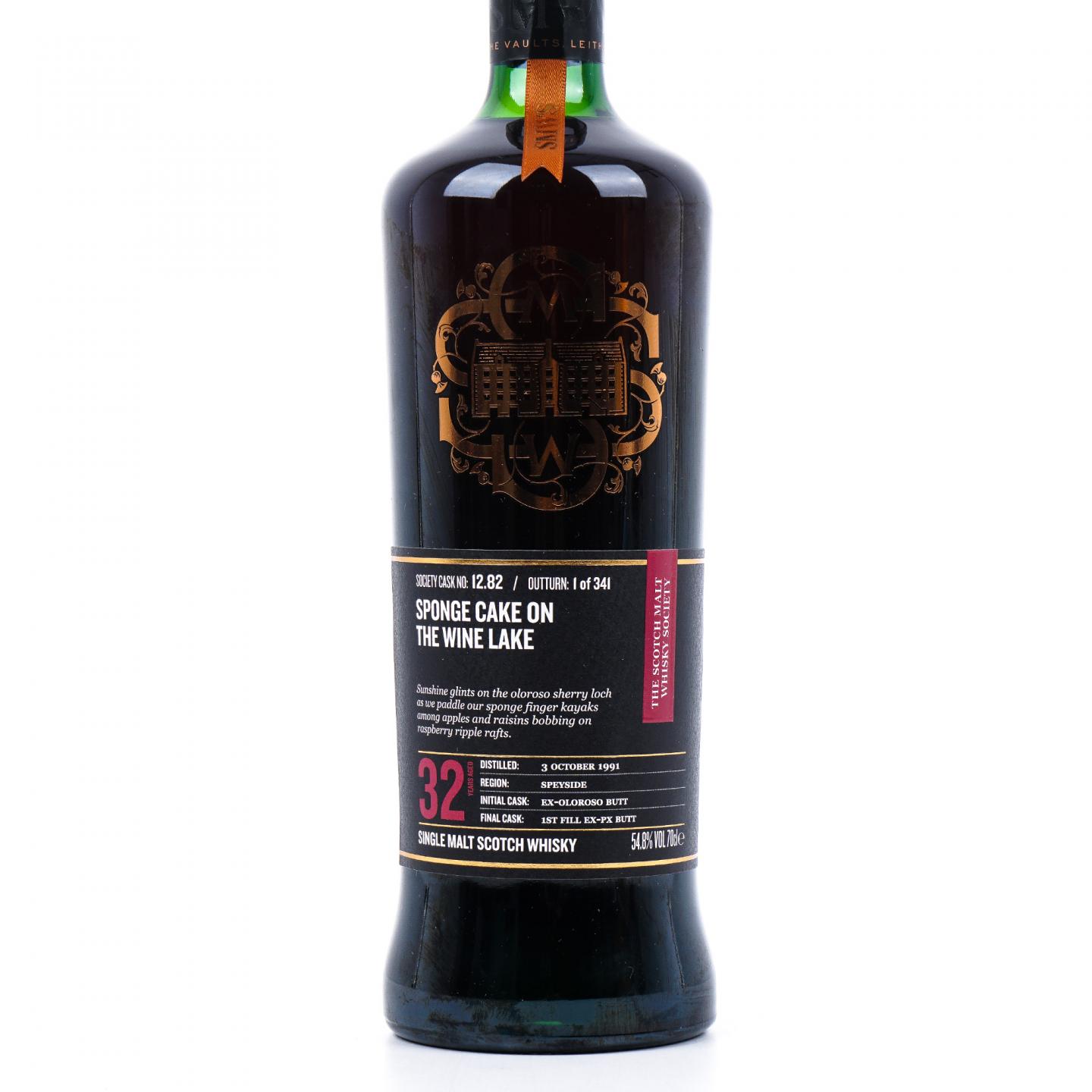 SMWS 12.82 本利亚克 32年 1991 雪莉桶 行货