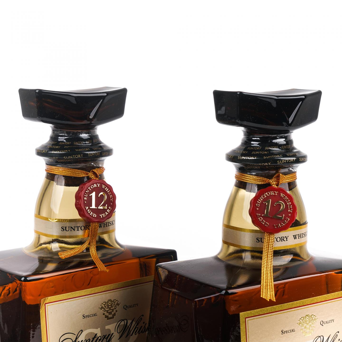 三得利 金花 Royal 12年 SR 2支组