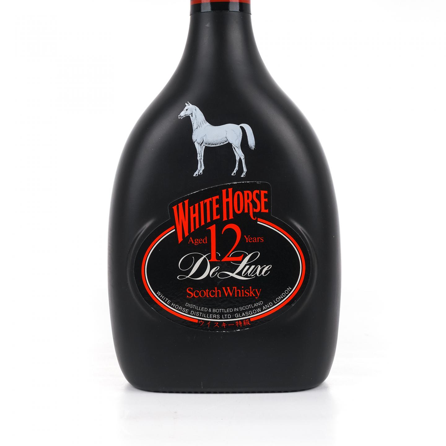 White Horse 白马 12年 1980s 特级 黑瓷瓶 750ml