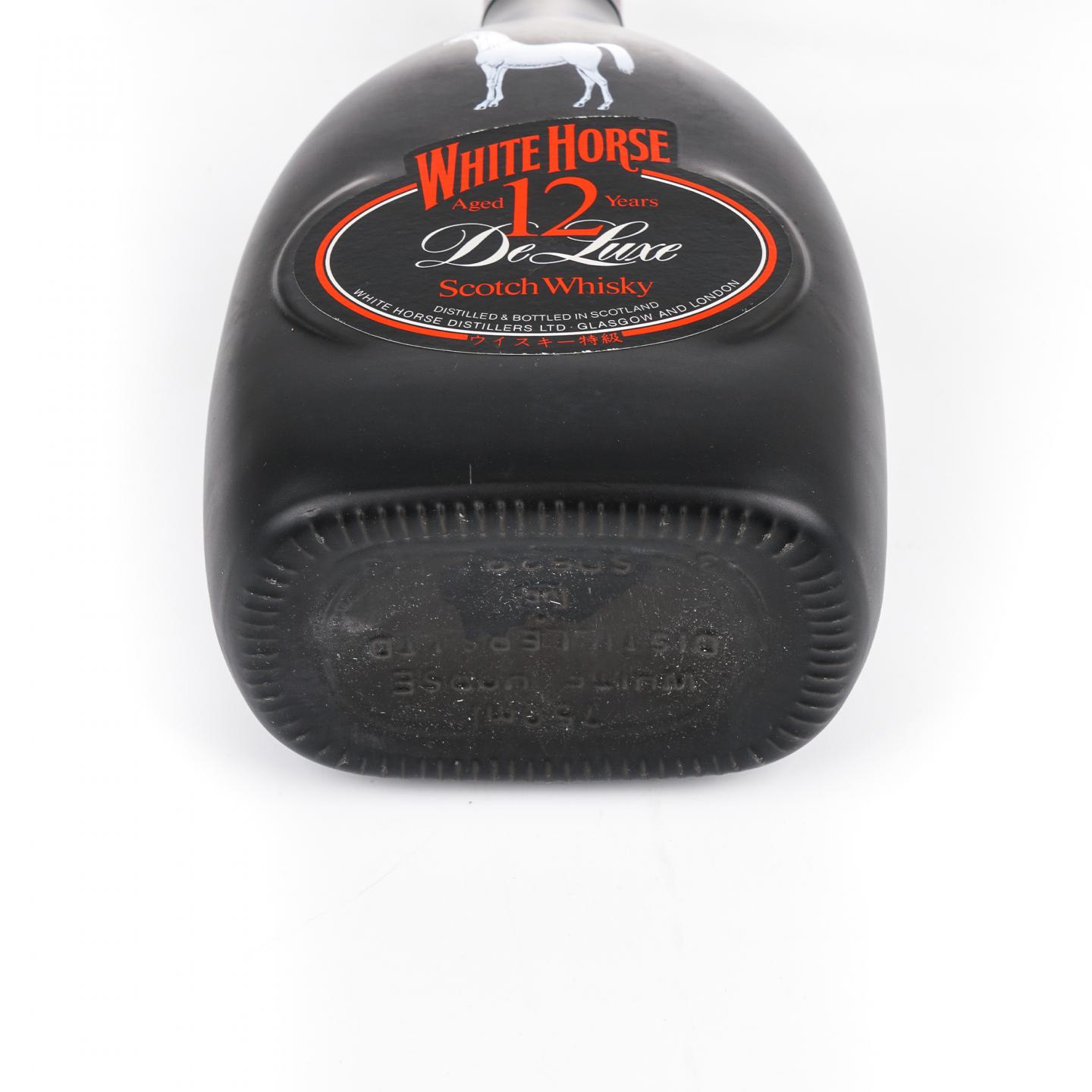 White Horse 白马 12年 1980s 特级 黑瓷瓶 750ml
