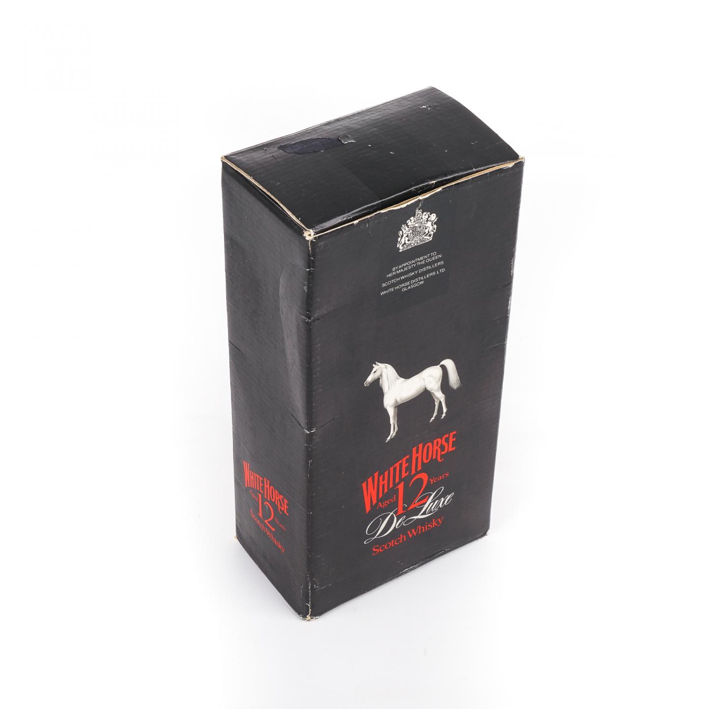 White Horse 白马 12年 1980s 特级 黑瓷瓶 750ml