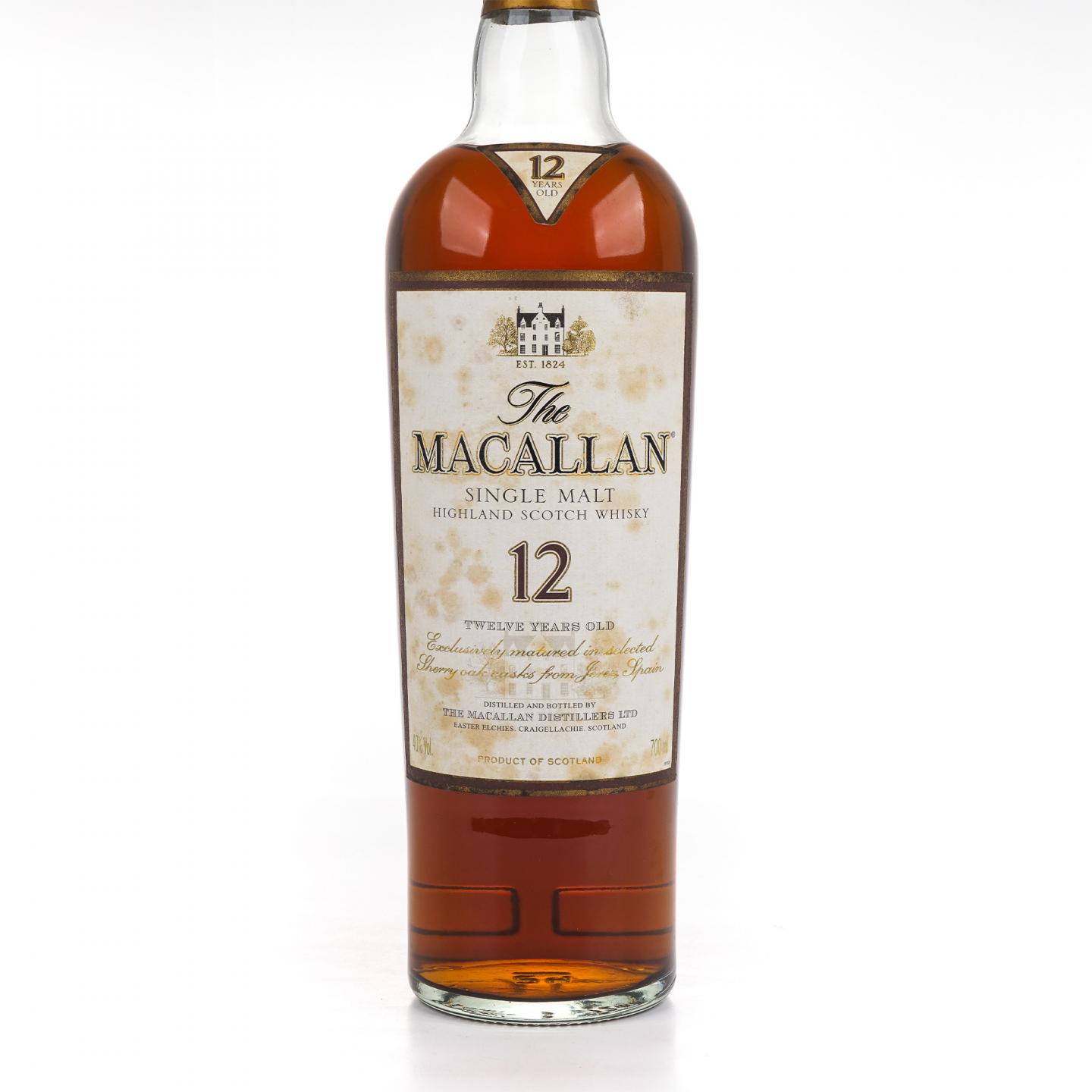 Macallan 麦卡伦 12年 雪莉桶 草写版