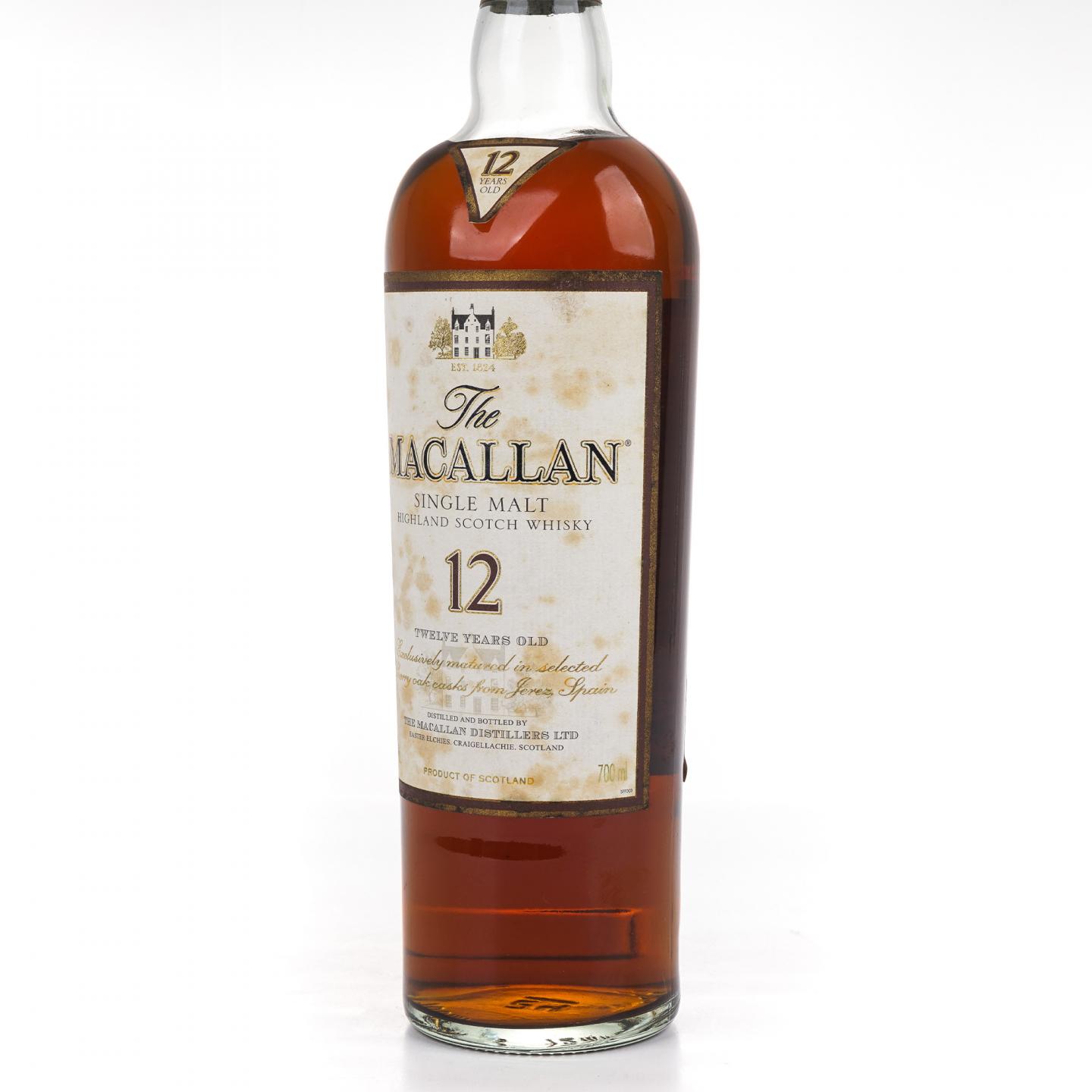 Macallan 麦卡伦 12年 雪莉桶 草写版