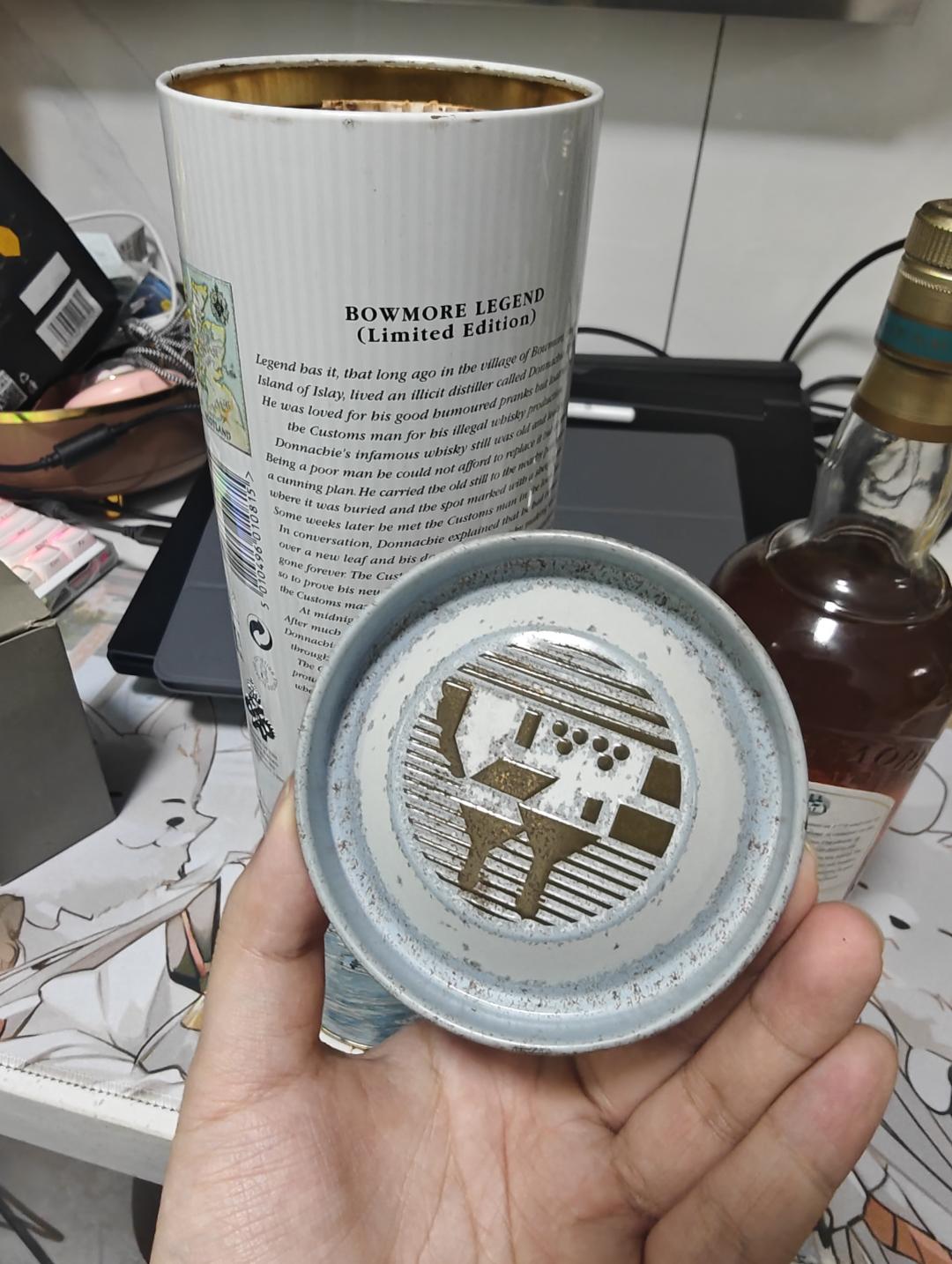 绝版老酒 波摩海鸥传奇镭射桶 1997限量版