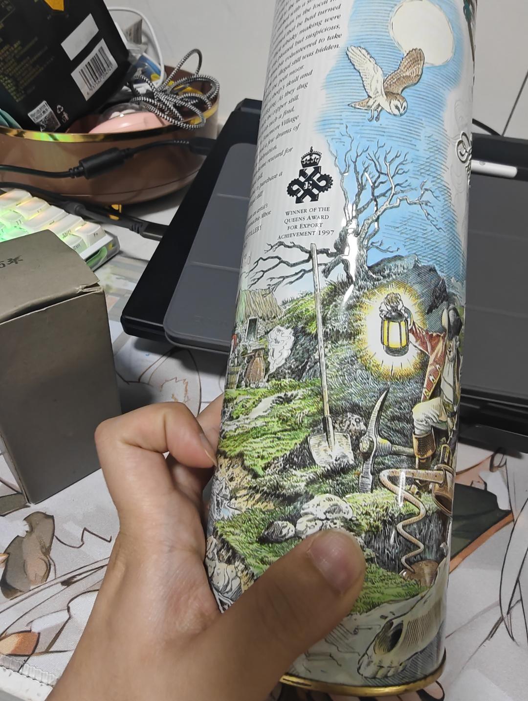 绝版老酒 波摩海鸥传奇镭射桶 1997限量版