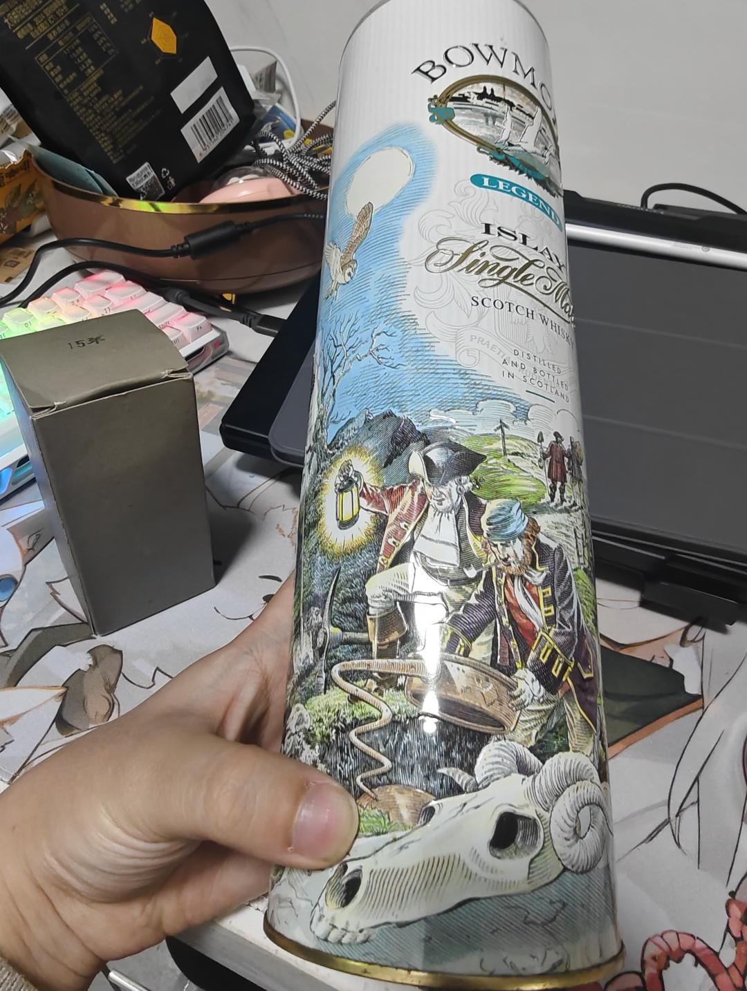 绝版老酒 波摩海鸥传奇镭射桶 1997限量版