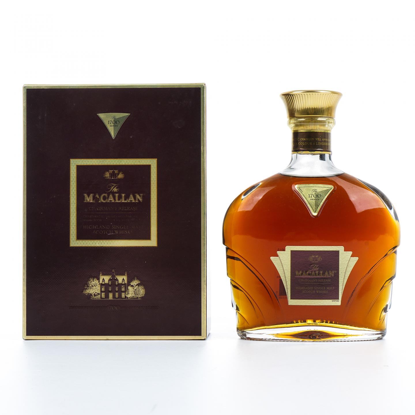 Macallan 麦卡伦 2012 1700系列 收藏家之选 Chairman's Release