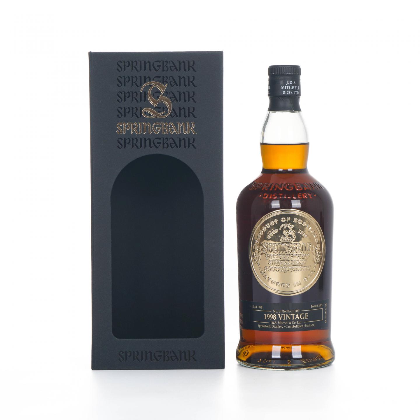 Springbank 云顶 1998-2025 Vintage 限量版