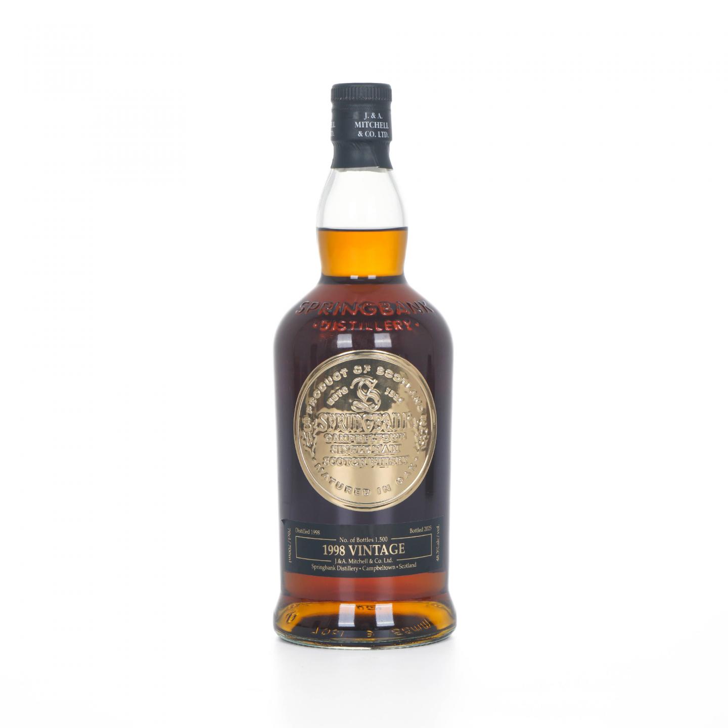Springbank 云顶 1998-2025 Vintage 限量版
