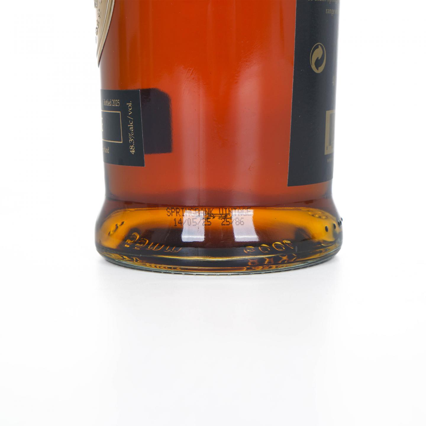 Springbank 云顶 1998-2025 Vintage 限量版