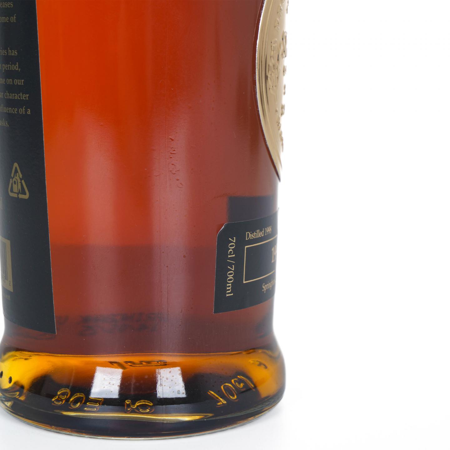 Springbank 云顶 1998-2025 Vintage 限量版