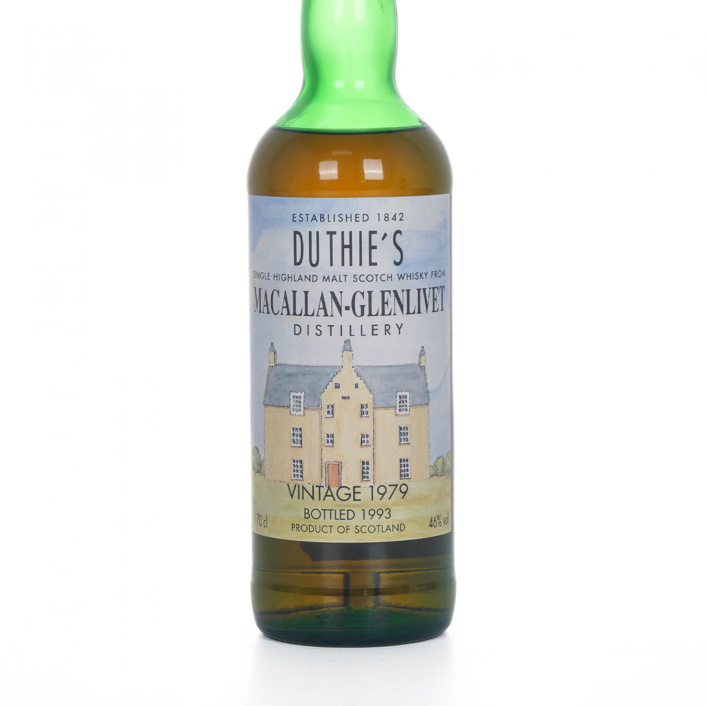 Macallan 麦卡伦 1979-1993 Duthie's