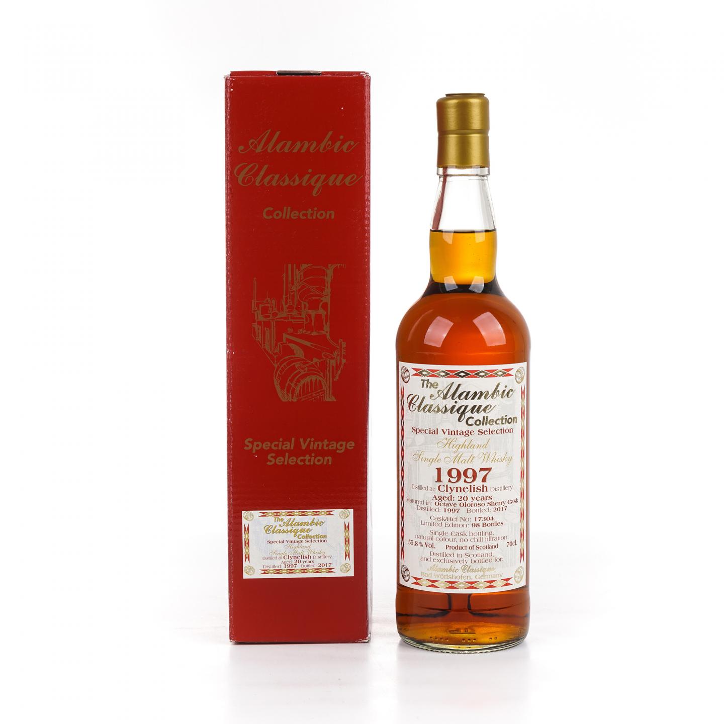 Clynelish 克里尼利基 20年 1997-2017 Alambic Classique