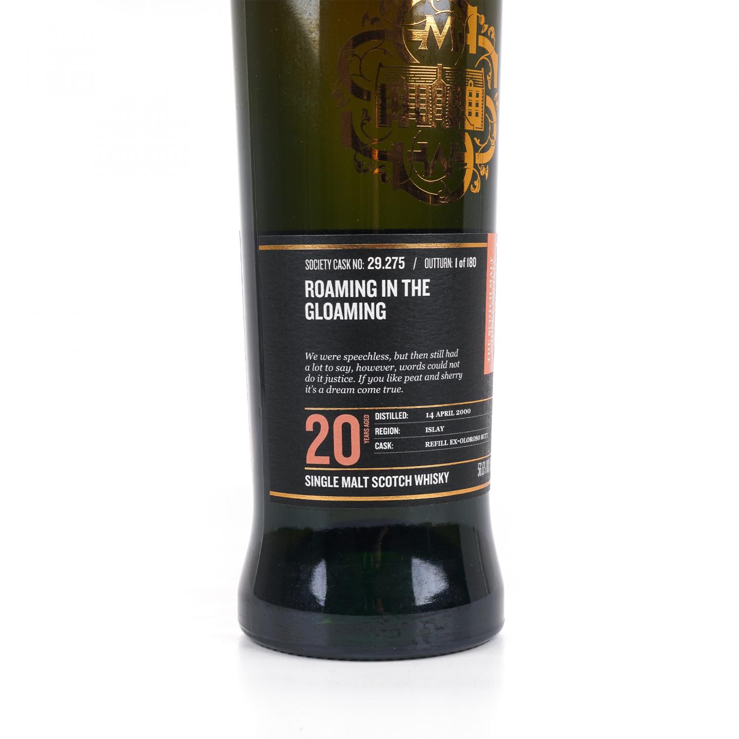 SMWS 29.275 拉弗格 20年 2000