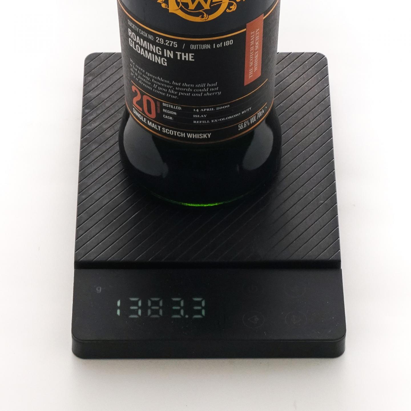 SMWS 29.275 拉弗格 20年 2000