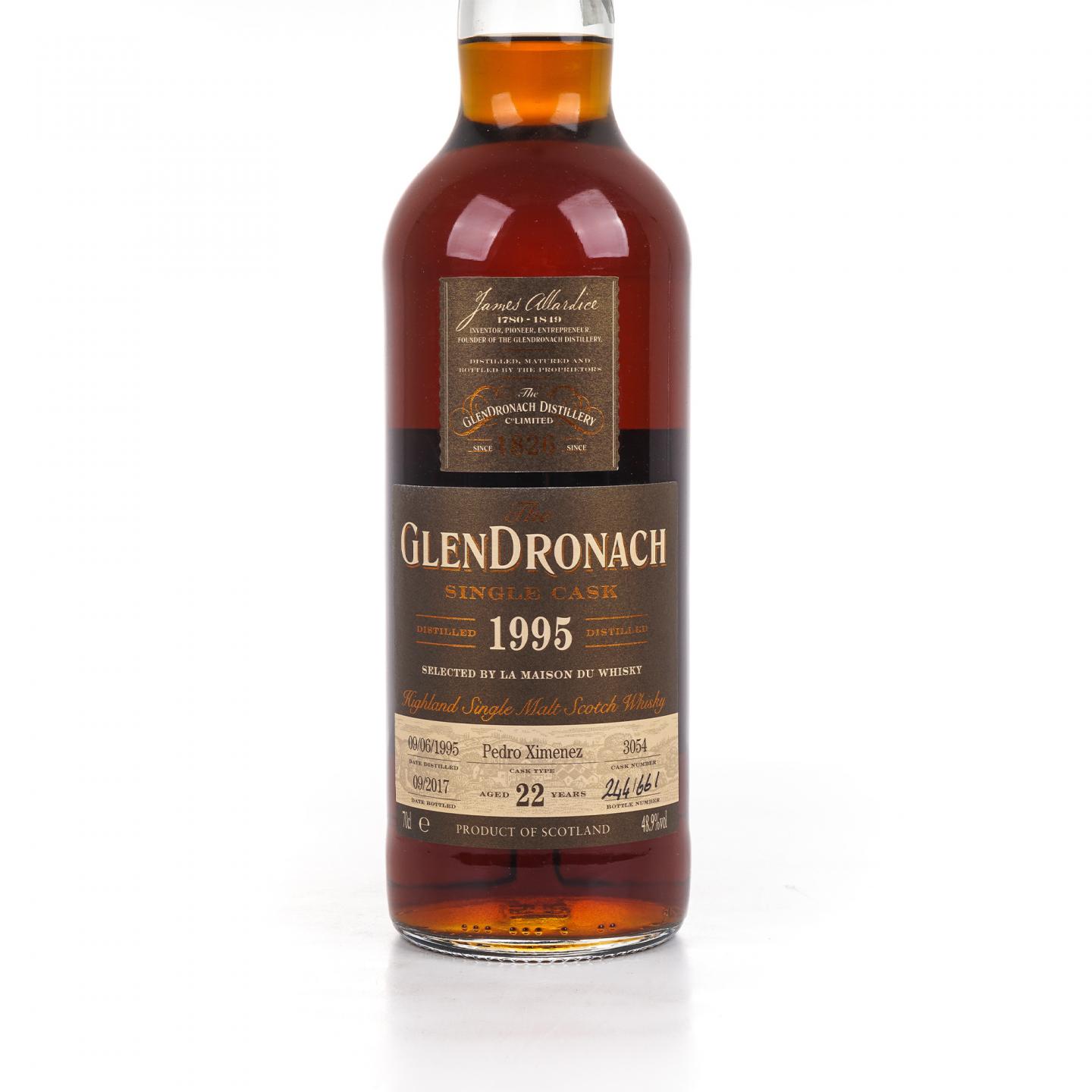 Glendronach 格兰多纳 22年 1995-2017 单桶#3054