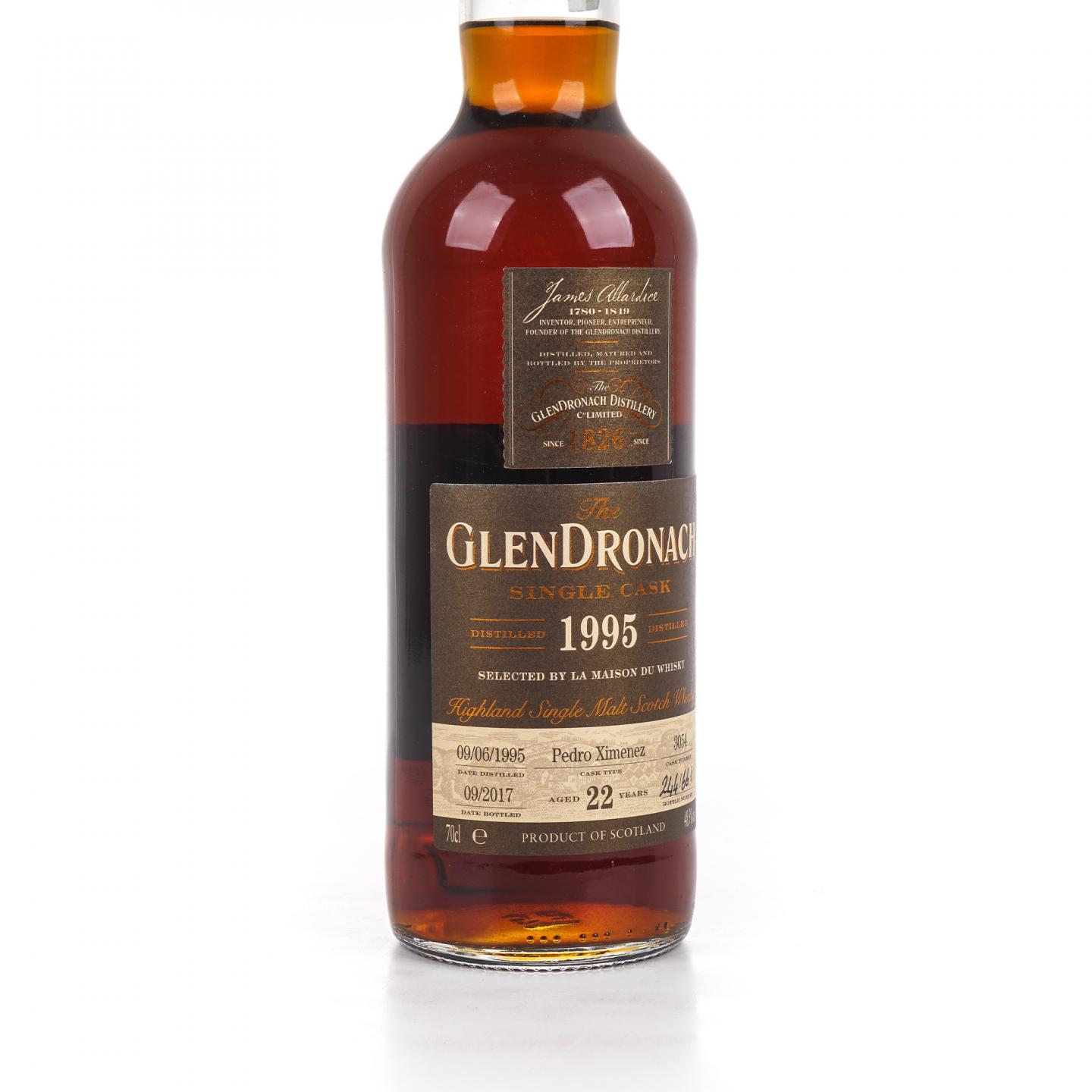 Glendronach 格兰多纳 22年 1995-2017 单桶#3054