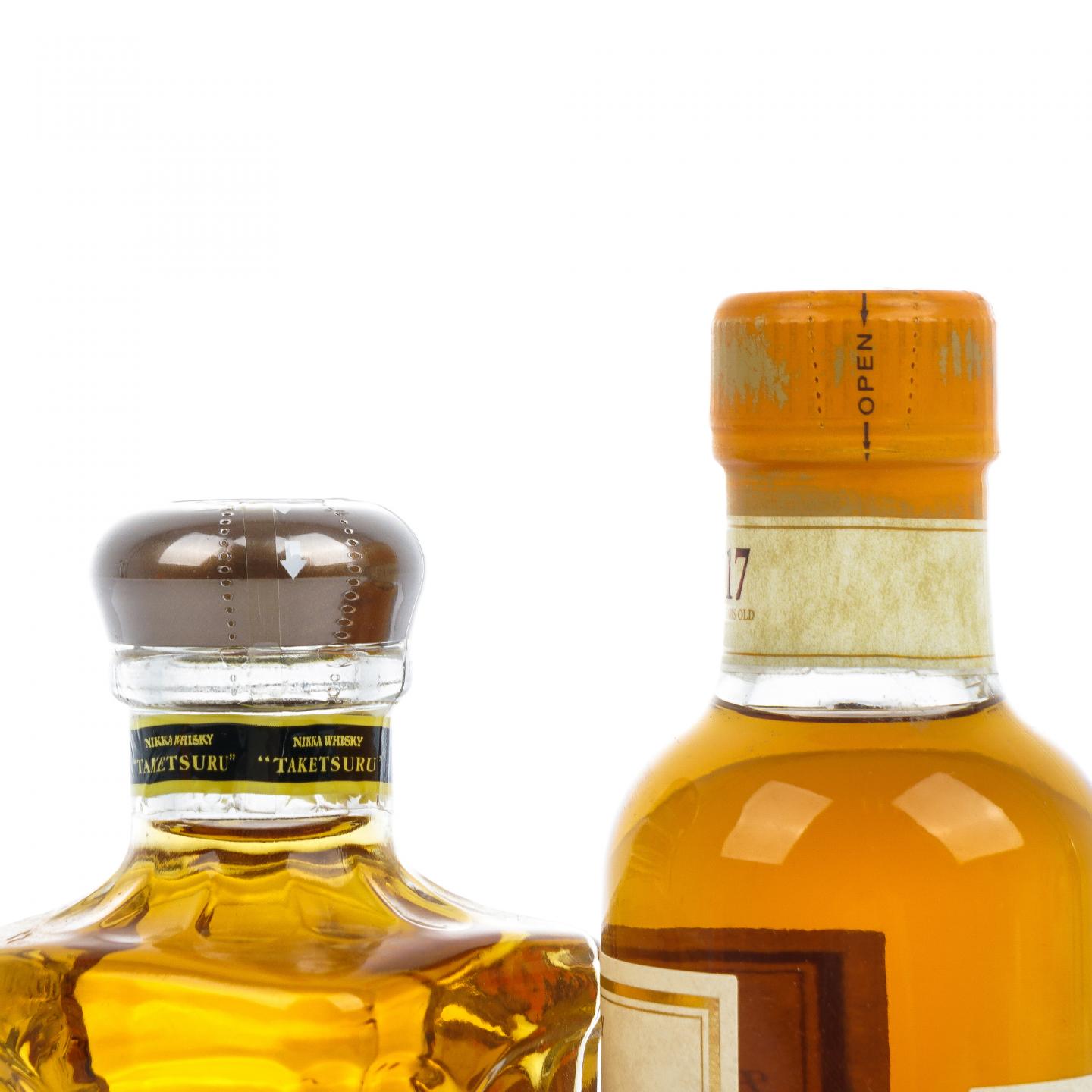 【酒版】竹鹤 12年/17年 180ml 2支组