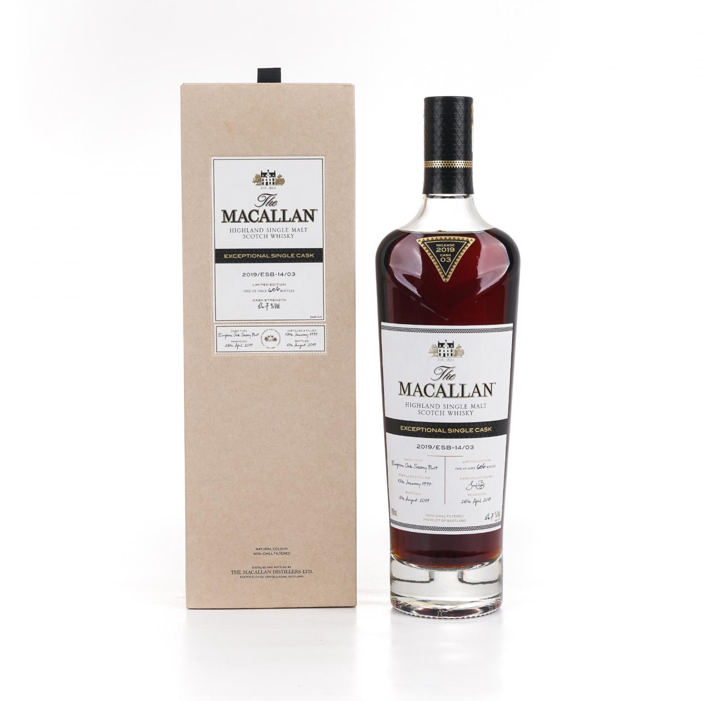 Macallan 麦卡伦 1997-2019 ESC单桶 56.7%
